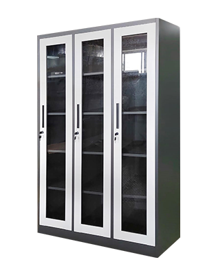 Lemari ArsipTiga Pintu Kaca